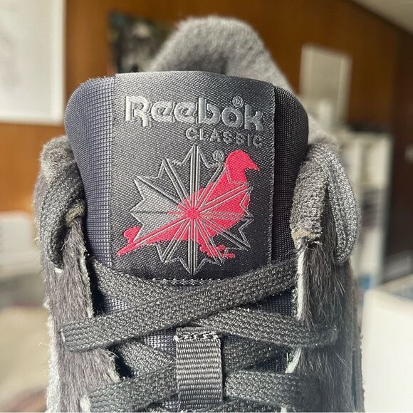 Staple Pigeon NY x Reebok Club-C Revenge Black Grey Suede Sneakers NWT Men SZ 7 - Picture 3 of 16